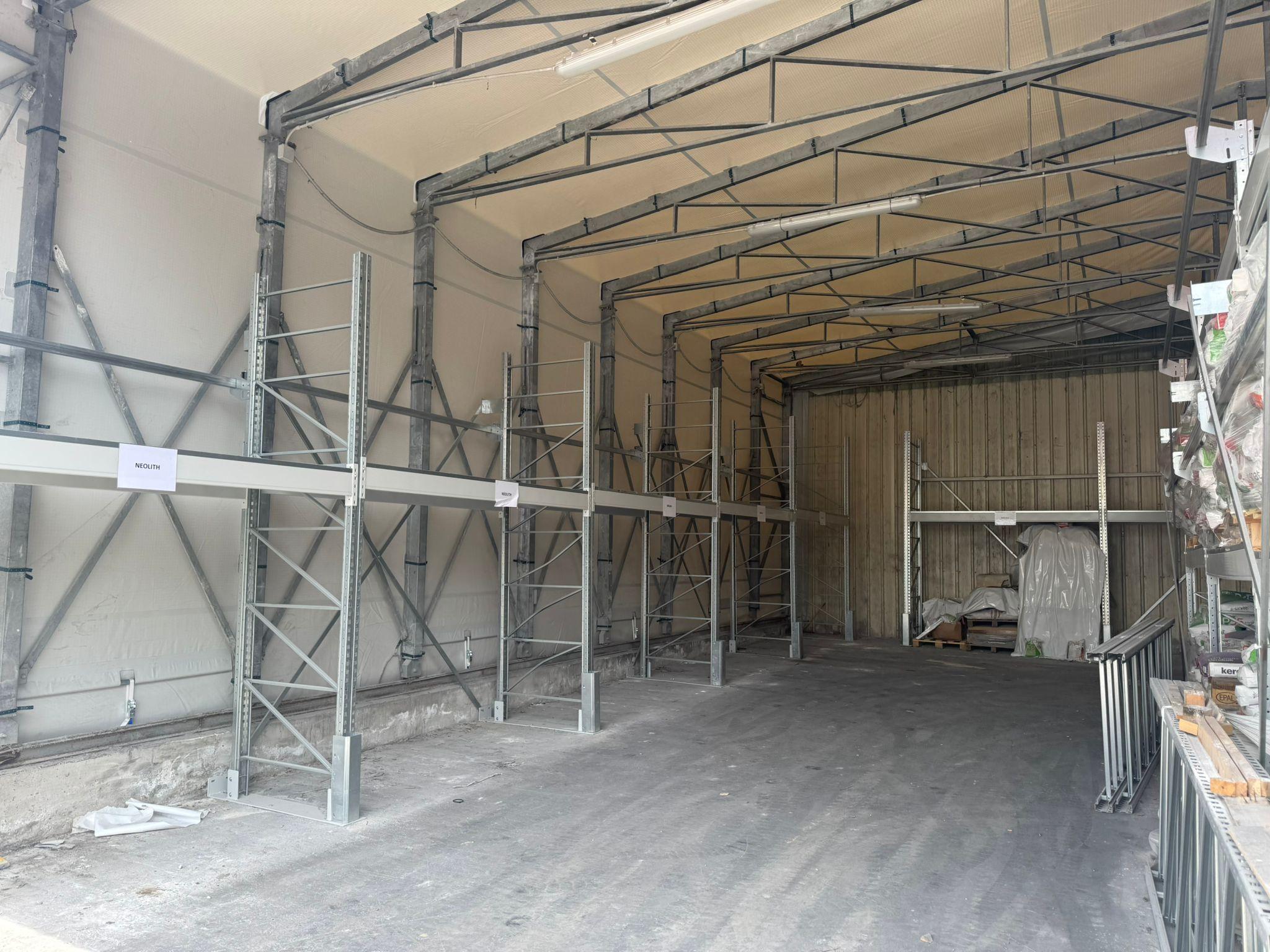 Etex Building Performance — Stoccaggio prodotti gesso