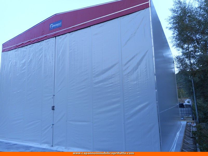 Capannone pvc a Sestri Levante in Liguria
