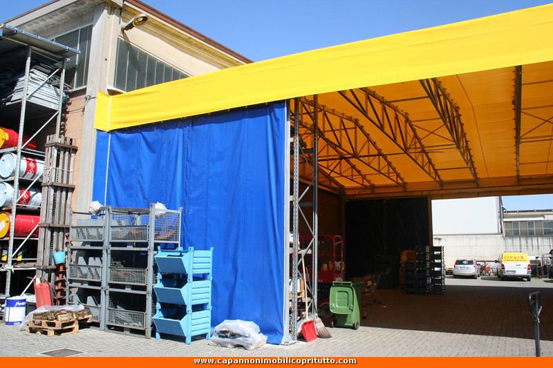 Copertura a tettoia in pvc per Larino Molise