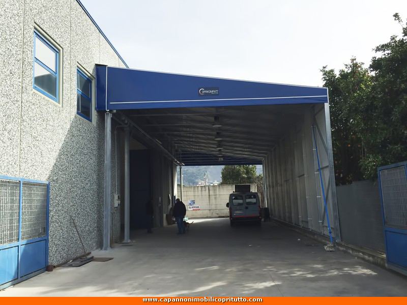 Copertura telonata a Pistoia