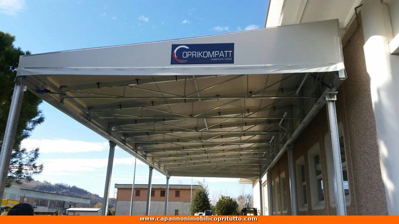 Coperture a tettoie per Cecina in Toscana