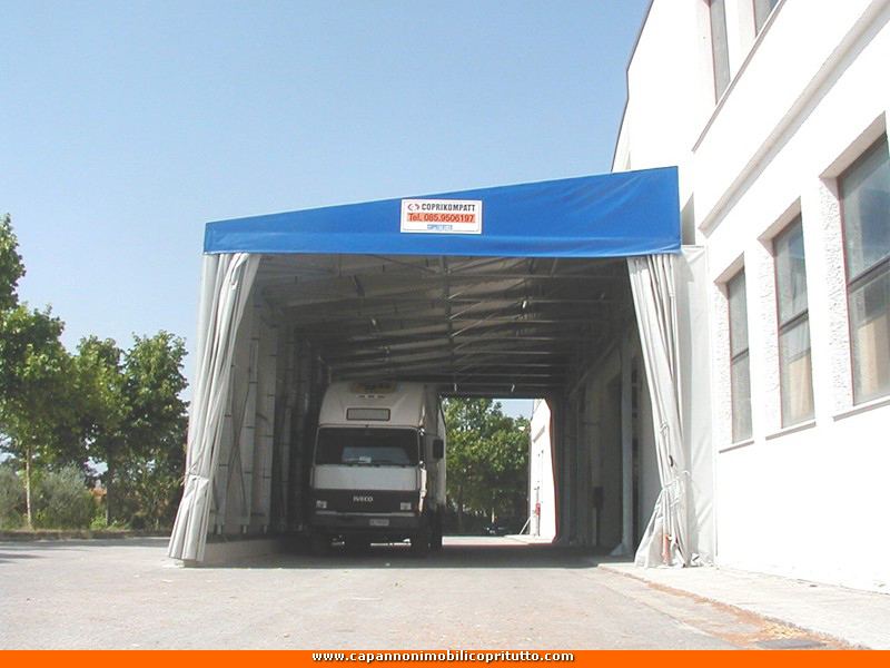 Copertura monopendenza a Melfi