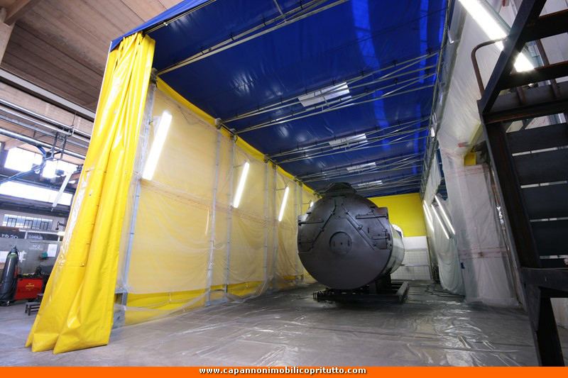 Tunnel mobile interno a Eboli