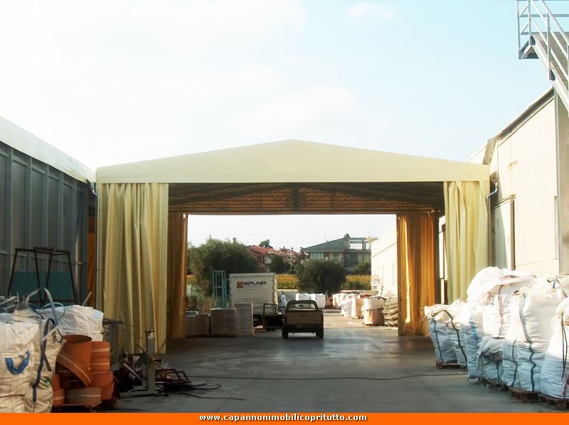 Tunnel mobile su ruote ad Ariccia
