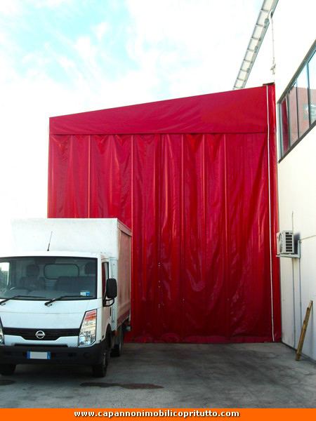 Tunnel mobile monopendenza per Vigevano in Lombardia