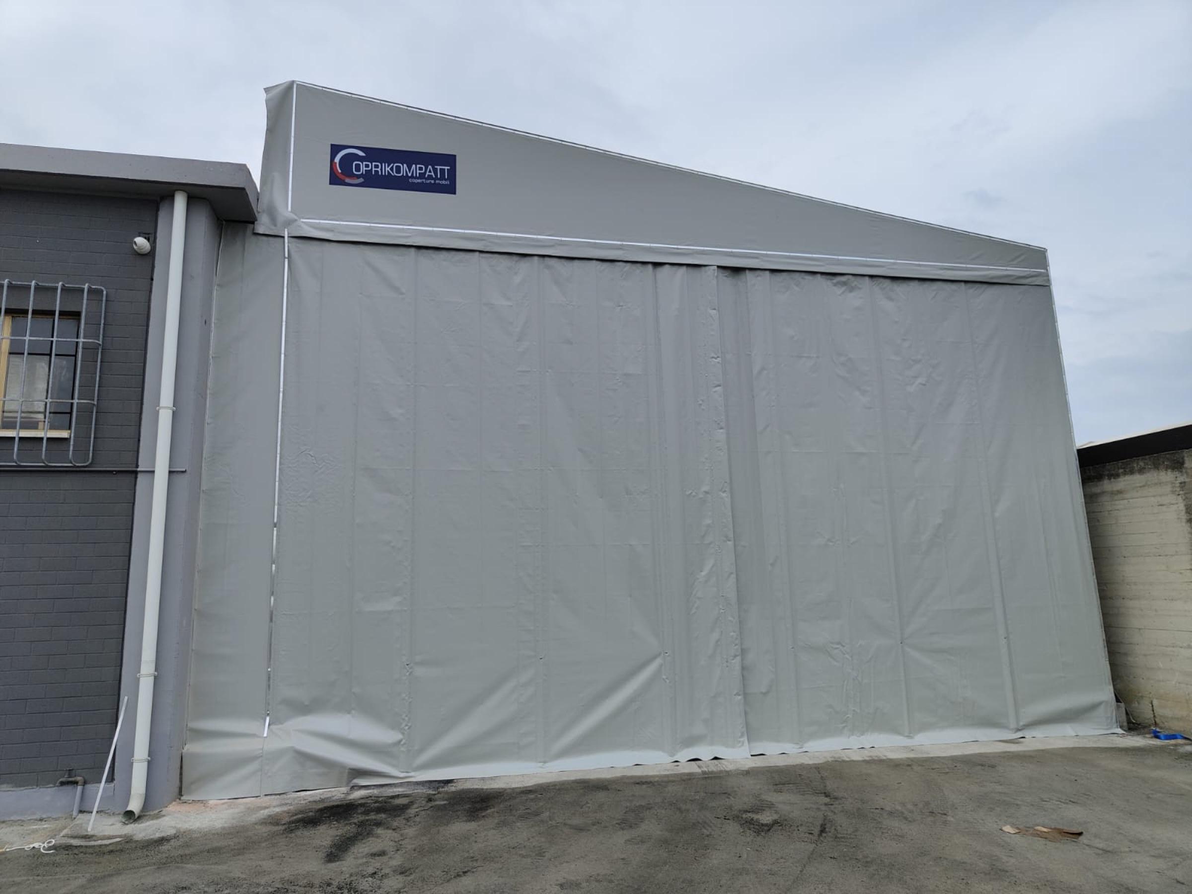 Copritutto CTZ dettaglio copertura PVC