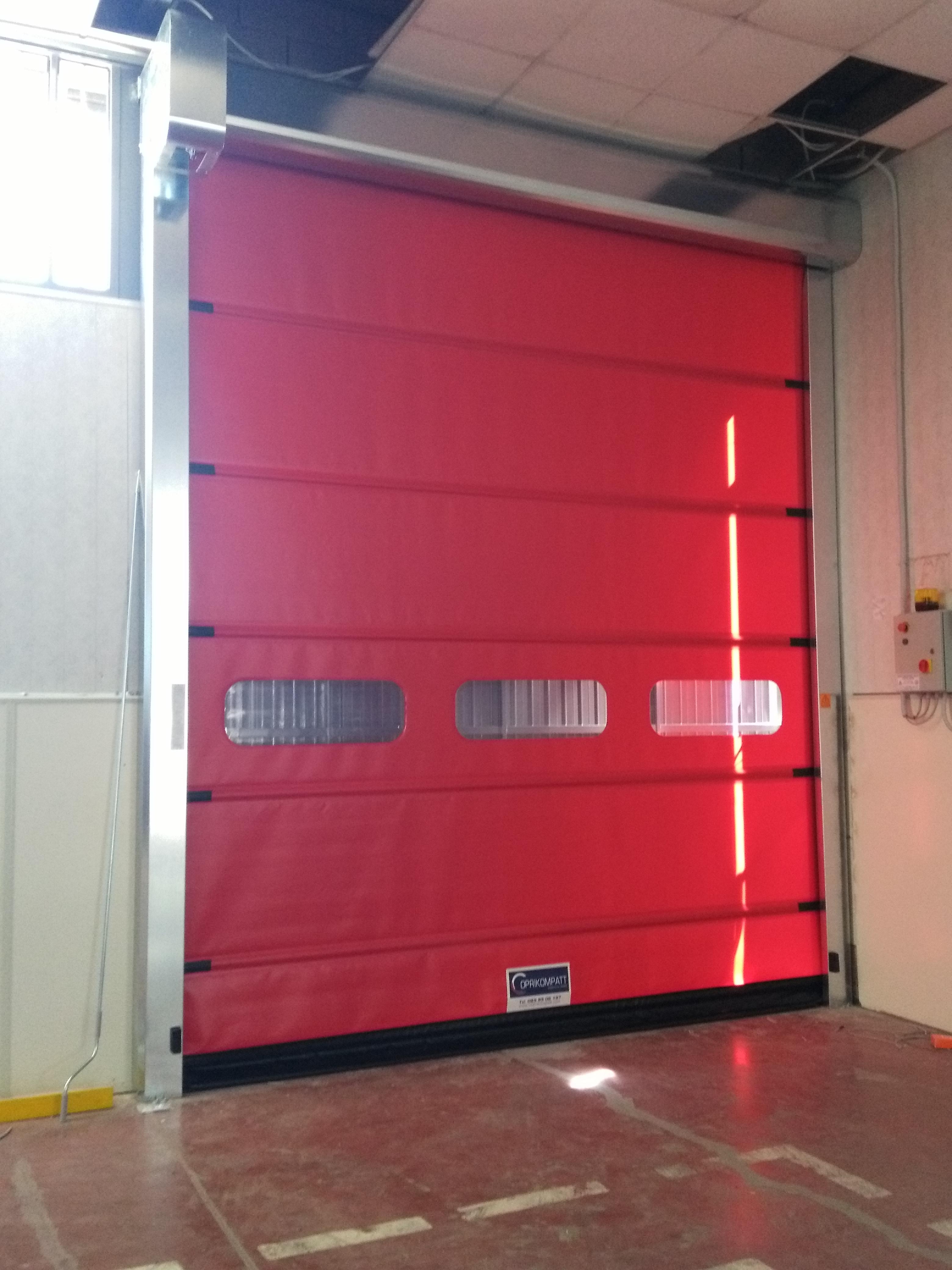 Porta rapida Arrow con settori in cristallo