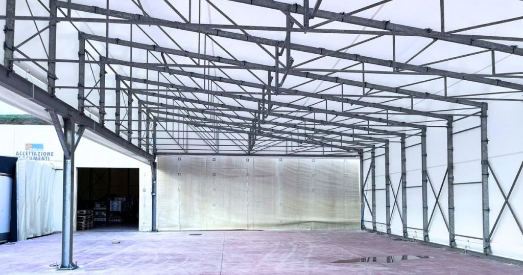 Tettoie Industriali In PVC